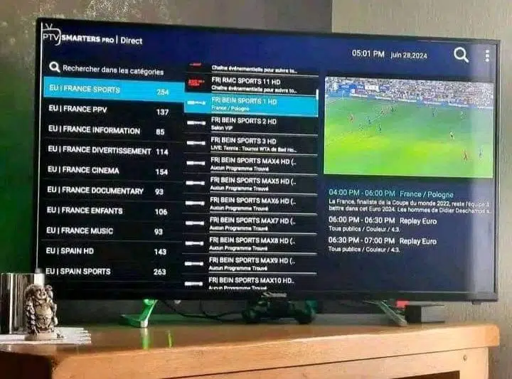 Iptv in france
